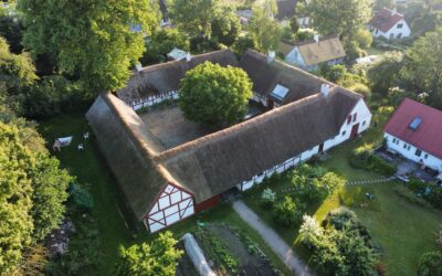 Luftfoto af Bygården 2024